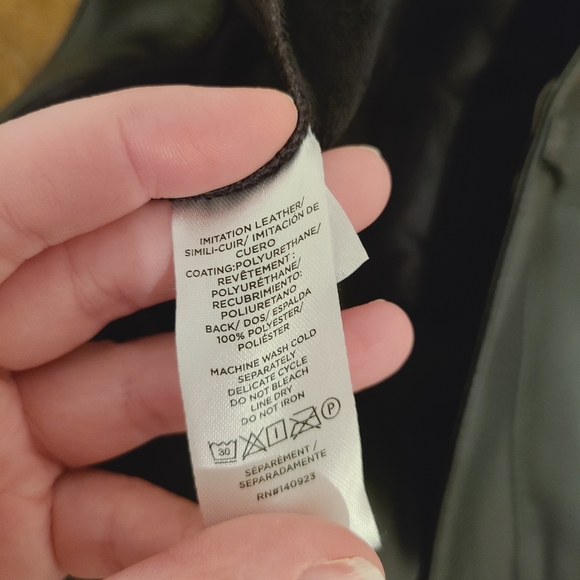 Loft Palmer Cropped Faux Leather Pants - Picture 6 of 9